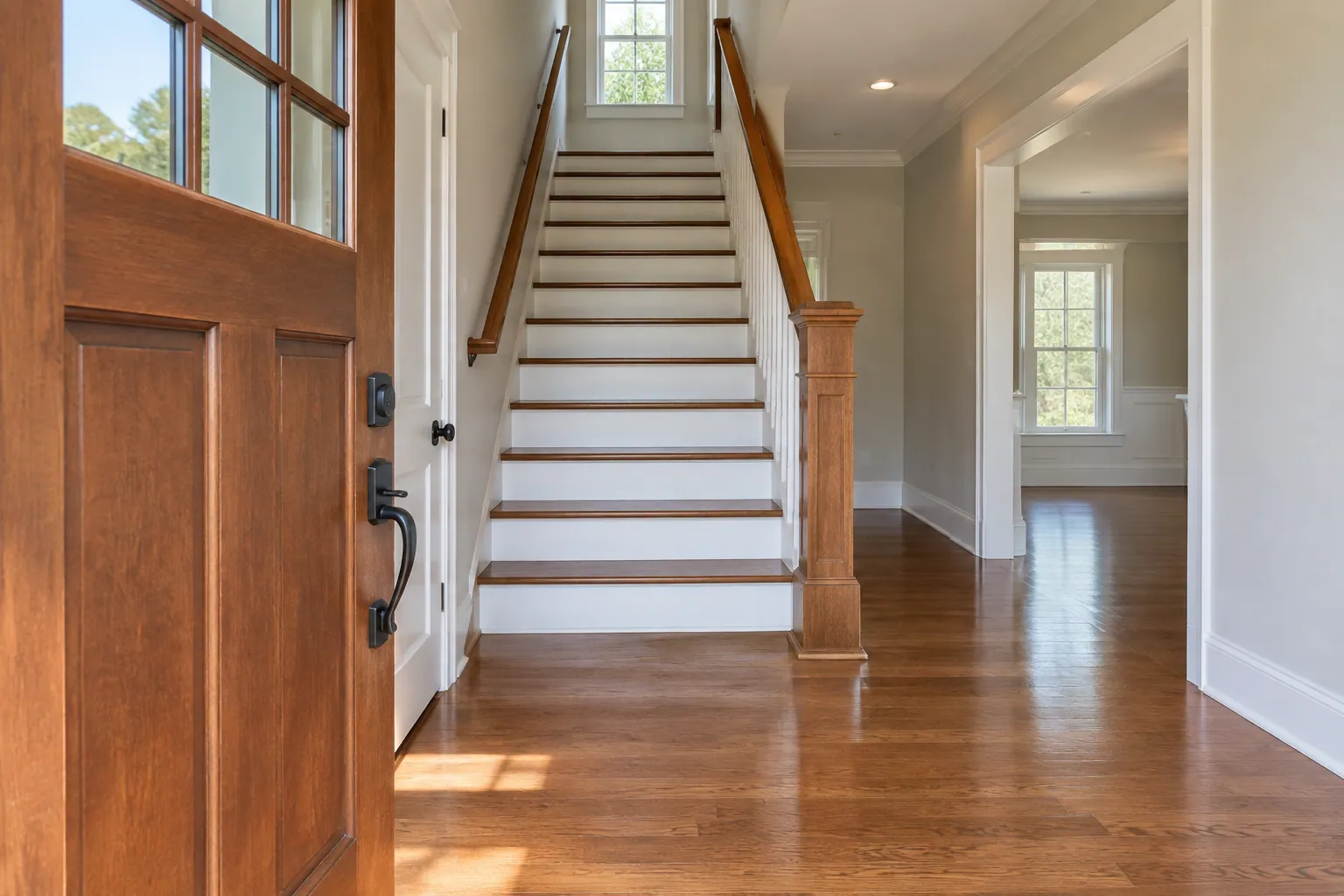Feng Shui Front Door Facing Stairs: Fix the Entrance Collision Feng Shui Front Door Facing Stairs: Fix the Entrance Collision